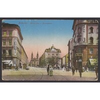Magyarország,Budapest VIII. - Baross utca - Harminckettesek tere 1915 - Mária Terézia Hadikórház bélyegző