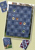 Farmer takaró vágtázó lovakkal