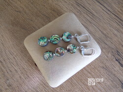 Csodaszép abalone fülbevaló