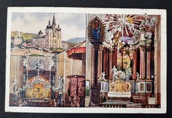 Mariazell templom és a belső oltár képeslap