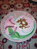 Schütz  Ritka 27 cm  falitányér 6.hibátlan állapotban Gyűjteményből