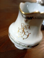 CSODASZÉP ANTIK monogrammos TEJKIÖNTŐ  KANCSÓ - Art&Decoration