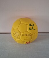 Dedikált Győri Audi ETO KC labda 2008-ból