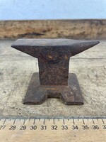 -AV783- Régi Kicsi Vas Üllő 11x8x7 cm