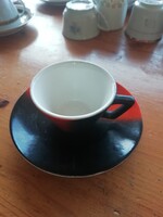 Porcelán Antik kávés csésze + alj art deco gránit SOK AUKCIÓ AKCIÓ VEGYE VIGYE TÖBB SZÁZ TERMÉK