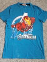 Marvel legolanból eredeti kék pamut Lego felső póló 164 Új.