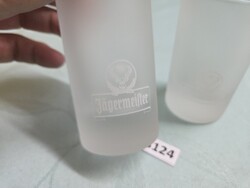T3124 Jagermaister 4 cl pohár 8,5 cm 2 db egyben