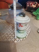 Gyűjteményből  petróleum lámpa (szoptatós) 2.  képeken látható állapotban