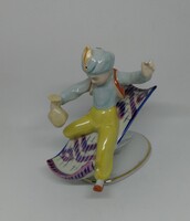 Hollóházi porcelán Aladin repülő szőnyegen!
