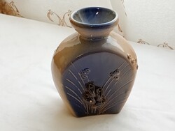 Kerámia váza Ukrán retro cserép 10x6x13cm