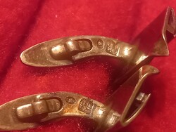 Antik lengyel ezüst mandzsetta gombok