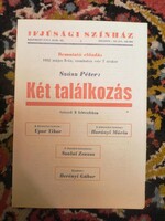 Színházi szórólap (1952)