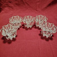 Reims francia jég üveg gyertyatartó