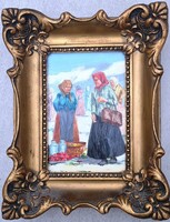 Pállya Carolus -Vásári kofák-