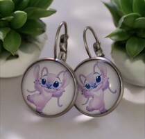 Stitch Angel fülbevaló