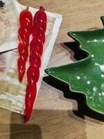 Karácsonyi," rubin - üveg cseppek. / klasszikus jelleggel