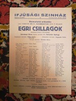 Színházi szórólap (1952)