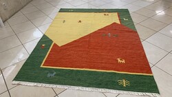 4026 Berber Kelim Kilim 100% Gyapjú Kézi Gyapjú Szőnyeg 160X230CM