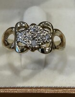 Új masnis 14k arany gyűrű 4,1 gr 62M