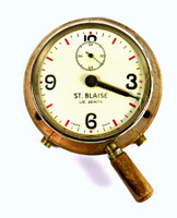 Lic. Zenith St. Blaise Svájci Mechanikus Telefon-Időmérő Óra, kb. 1960-as évek
