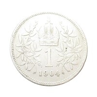 Ausztria,1 corona 1904 F ezüst 5g835