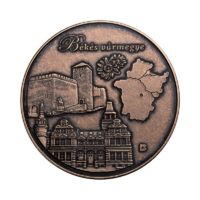 Magyarország,3000 forint 2025 - Békés vármegye Békéscsaba UNC nikkel