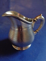 Berndorf cég ezüstözött, szecessziós tejszínes kiöntője , 1900 körül