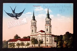 Máriaradna képeslap