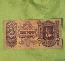 Száz Pengő Budapest, 1930. Julius hó 1-én. 100  Pengő.