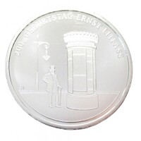 Németország,20 euro 2016 D - Ernst Litfas nyomdász UNC ezüst 18g925