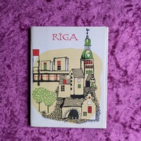 Riga - 16 db színes, postatiszta orosz képeslap - 1960-as évek
