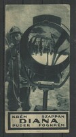 1920.-  1 db - számolócédula - Diana - fogkrém - szappan