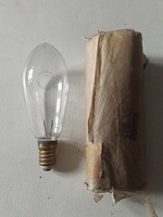 Régiség, gyűjtőknek! 1db régi típusú izzó. Kis foglalatos, specifikációit nem ismerem.