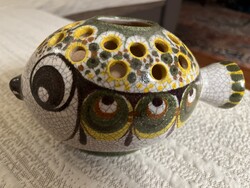 Gmundeni nagyméretű mécsestartó. Nagyon ritka, hibátlan állapotban!