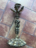 Réz gyertyatartó angyalkákkal