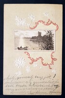 Dombornyomott Üdvözlőlap 1901 képeslap