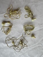 Rádió fülhallgató mono 50-60 évek 5 db egyben