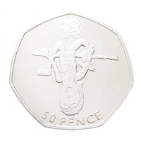 Egyesült Királyság,50 pence 2011 - London Olimpia - Atlétika aUNC+ nikkel