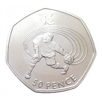 Egyesült Királyság,50 pence 2011 - London Olimpia - Goalball aUNC+ nikkel
