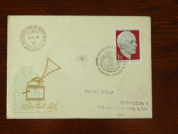 FDC 1971. Bartók Béla (II.) - születésének 90. évfordulójára - alkalmi bélyegzéssel