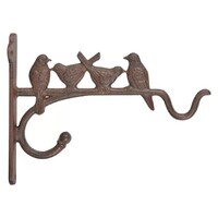 Öntöttvas madaras virágtartó konzol, 25 cm