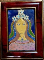 Tűzzománc ikon kép