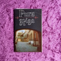 Riga - 12 db színes, postatiszta orosz képeslap - 1960-as évek