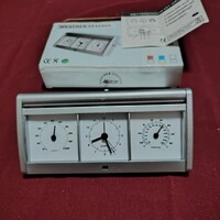 Házi időjárás állomás órával