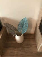 Nagyméretű ( 35 cm ) Glitteres dekor levelek