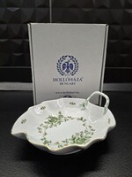 Hollóházi porcelán kínáló eredeti csomagolásban