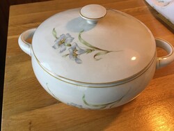 Liliomos Haas & Čžjžek levesestál újszerű állapotú 40-es évekből,