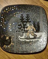 Eladó gyűjtői dísztányérok – Arabia Finland, Kalevala design