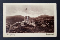 Sátoraljaújhely Országzászló 1937 képeslap