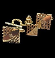 Christian Dior Paris-New York ritka,gyönyörű mandzsetta szett eredeti dobozában!